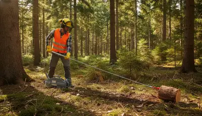 Die Forstseilwinde: Sicher Holzrücken