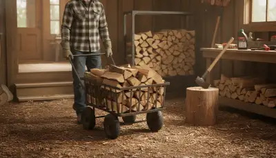 Ihr zuverlässiger Helfer: Der Kaminholzwagen