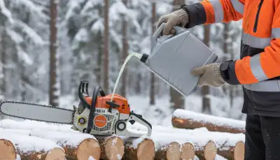 Kettensäge im Winter: Optimales Öl