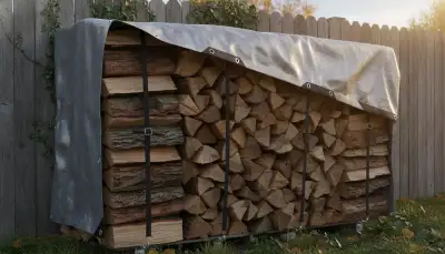 Robuster Schutz für Ihr Brennholz