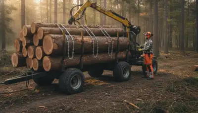 Rückewagen: Effizienter Holztransport im Forst