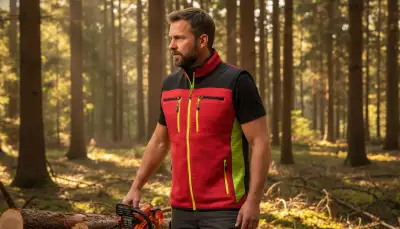 Sicher im Wald: Signalwesten für Forstarbeiten