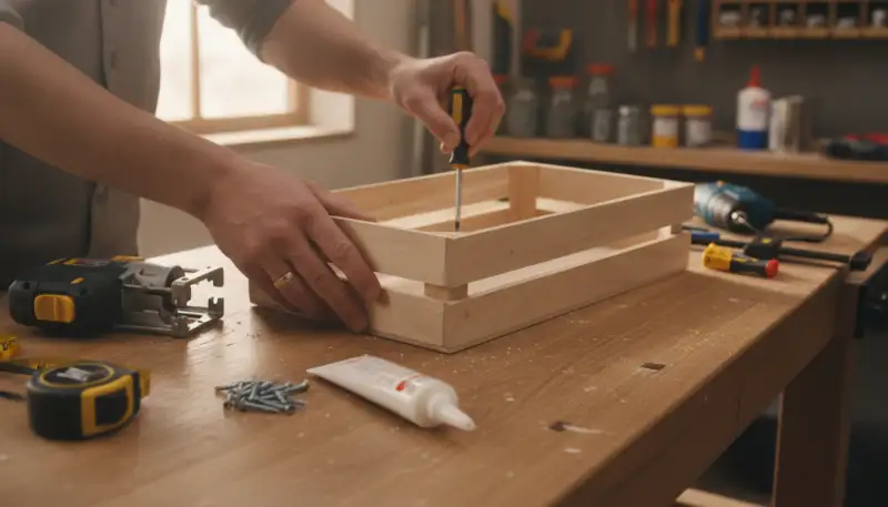 Anmachholz-Box selber bauen: Anleitung