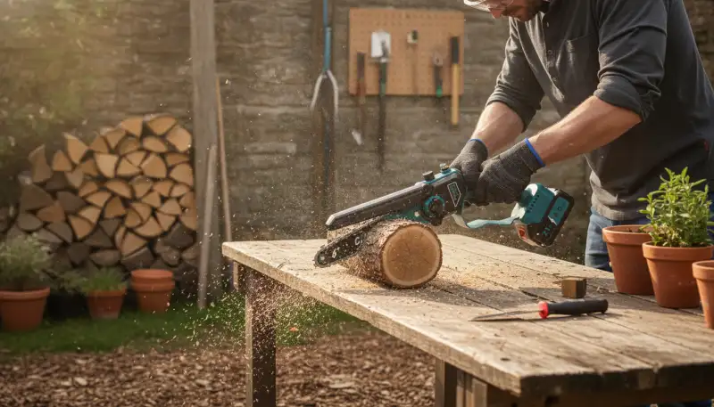 Handkettensäge: Kompaktkraft für Ihr Holz