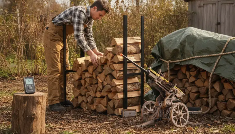 Holzmiete: Stabil und effizient planen