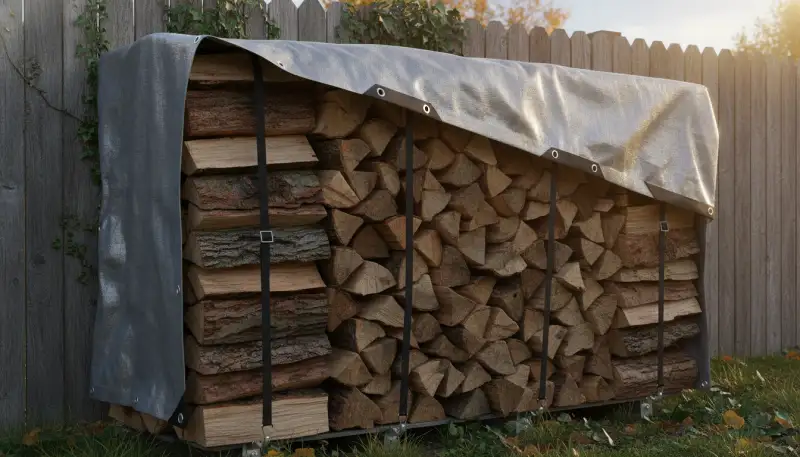 Robuster Schutz für Ihr Brennholz